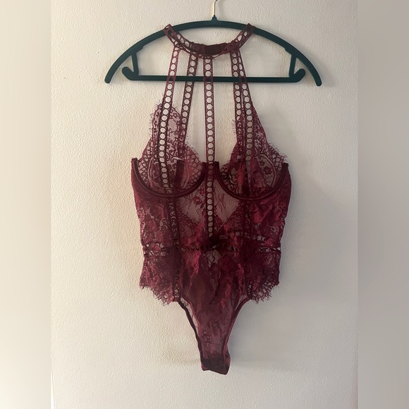 Yandy Other - Maroon Lace Lingerie